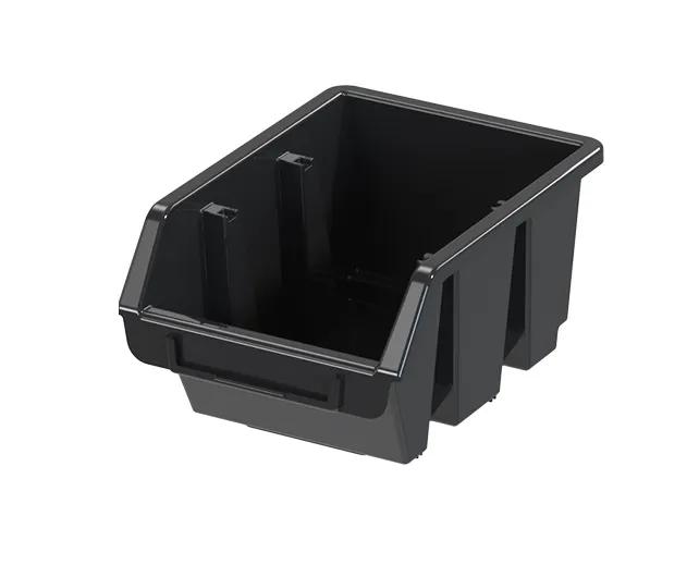 Емкость для хранения, черный, 123x192x90, REGULAR Ergobox 2,5, ERG25CZAPG001, QBRICK - 350220