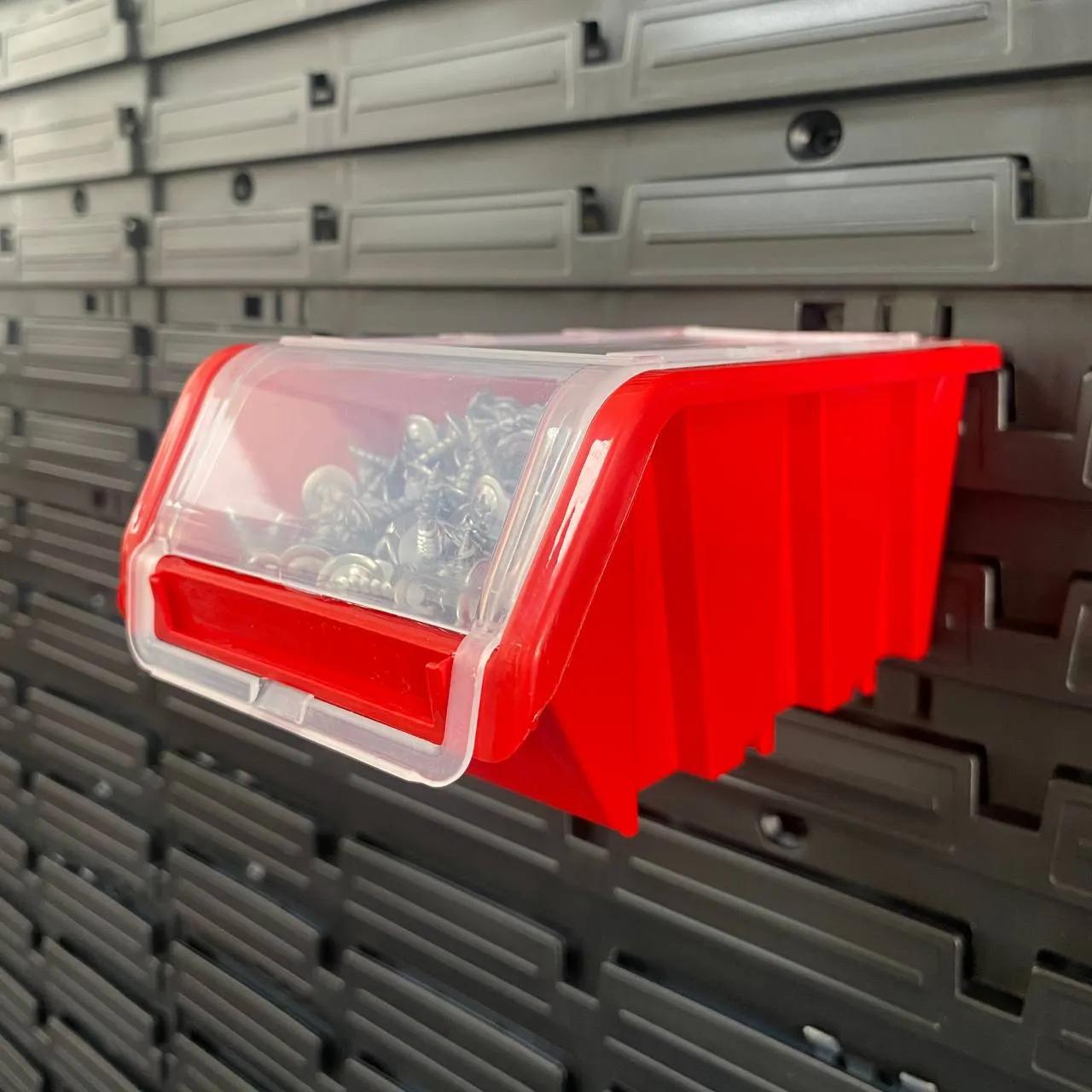 Емкость для хранения с крышкой, красный, 155x100x70, TRUCK PLUS, KTR16F-3020, Kistenberg - 363473178