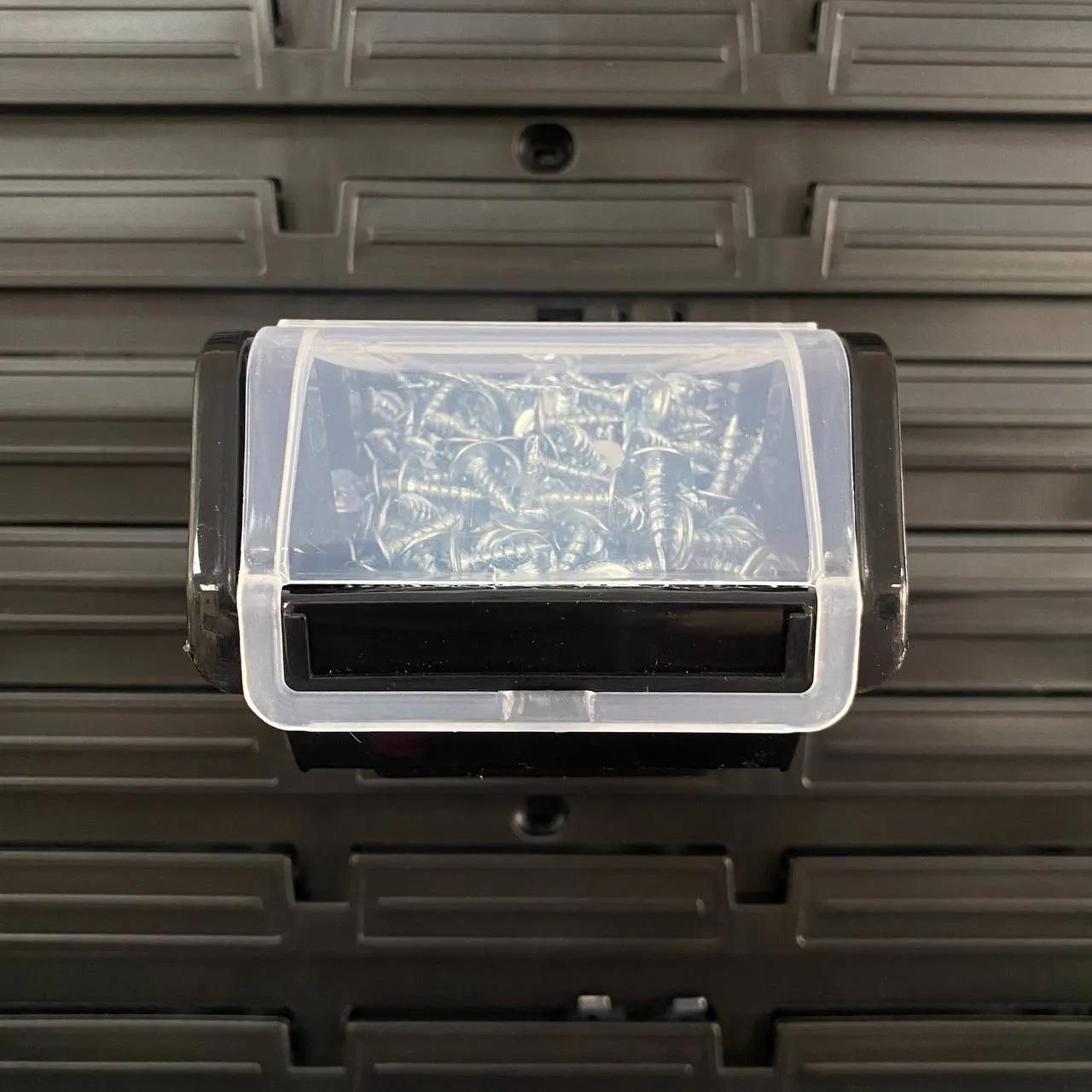 Ємність для зберігання з кришкою, чорний, 155x100x70, TRUCK PLUS, KTR16F-S411, Kistenberg - 350237