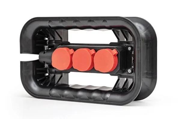 Каркас для намотування кабелю з блоком розеток, 670x340x295, Z260523PG001 QBRICK - 351589