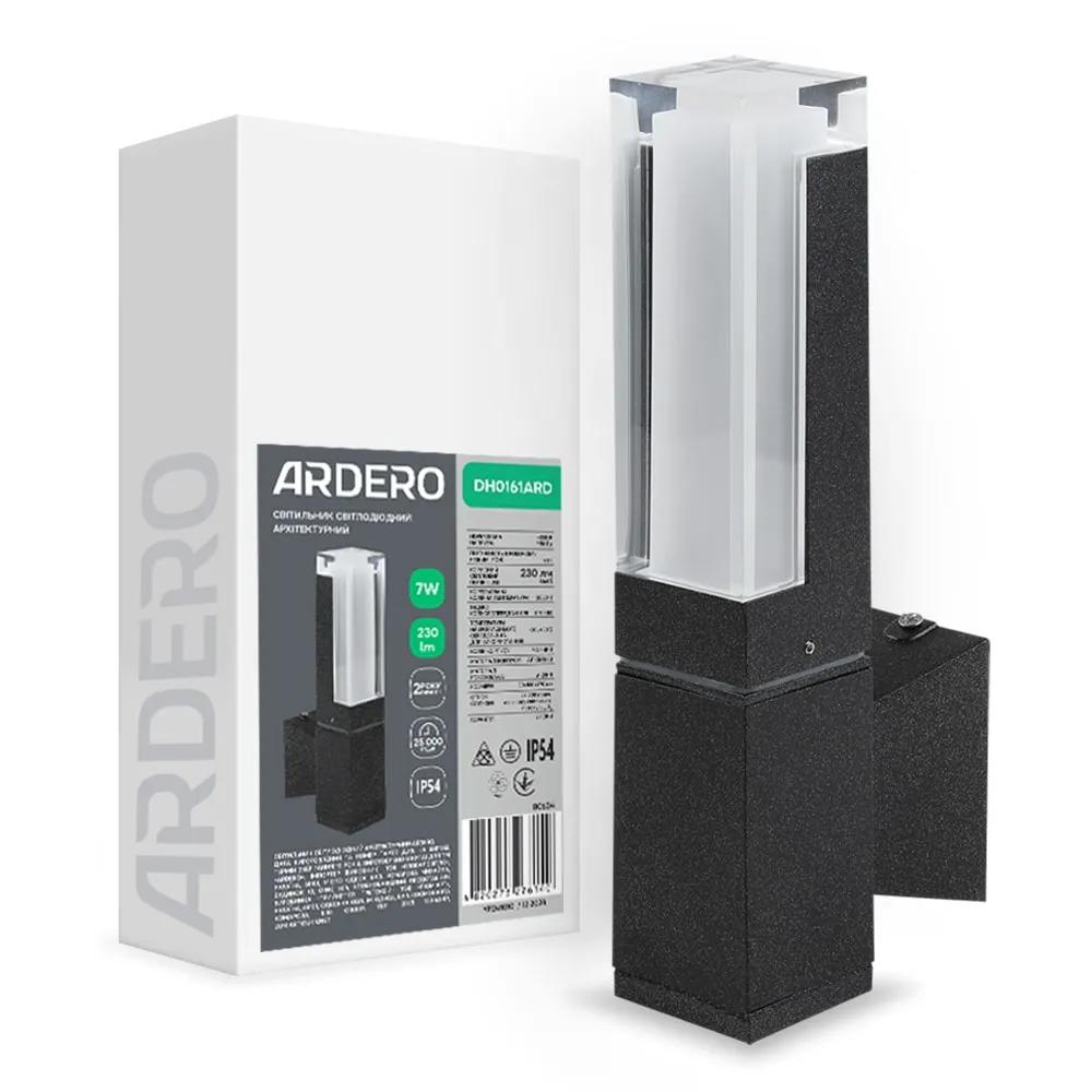 Архитектурный светодиодный накладной светильник Ardero DH0161ARD ARCTIC 7Вт 3000K черный - 626331562