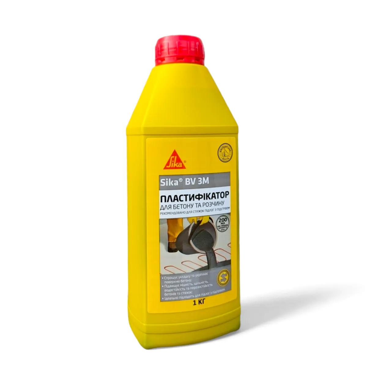 Пластифікатор бетону Sika BV3M для теплих підлог, 1 кг (795392029) - 795392029