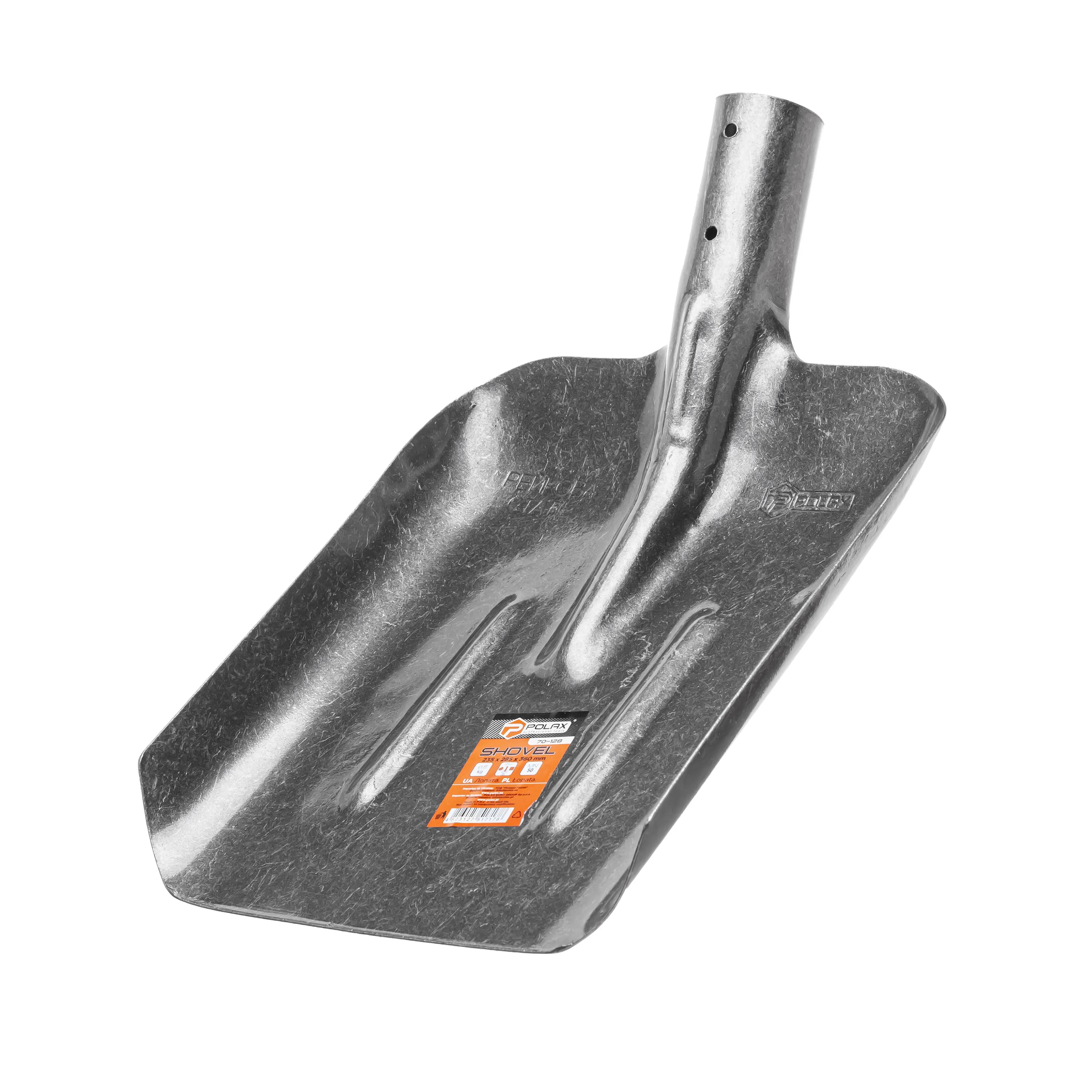 Лопата совкова Polax 235х285х360 мм (70-128) - 176425066