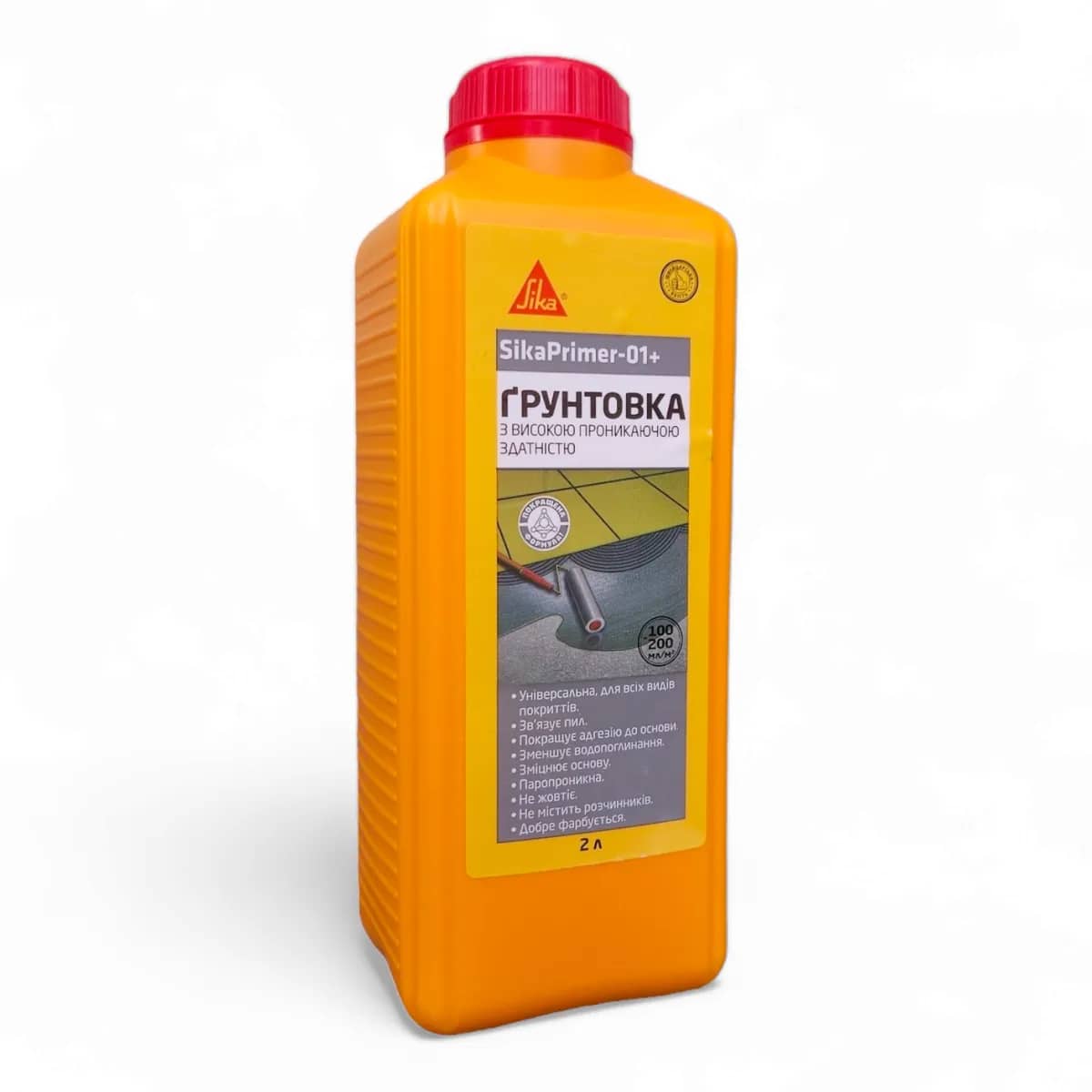 Грунтовка универсальная SikaPrimer 01+ 2 л (172822534) - 355261