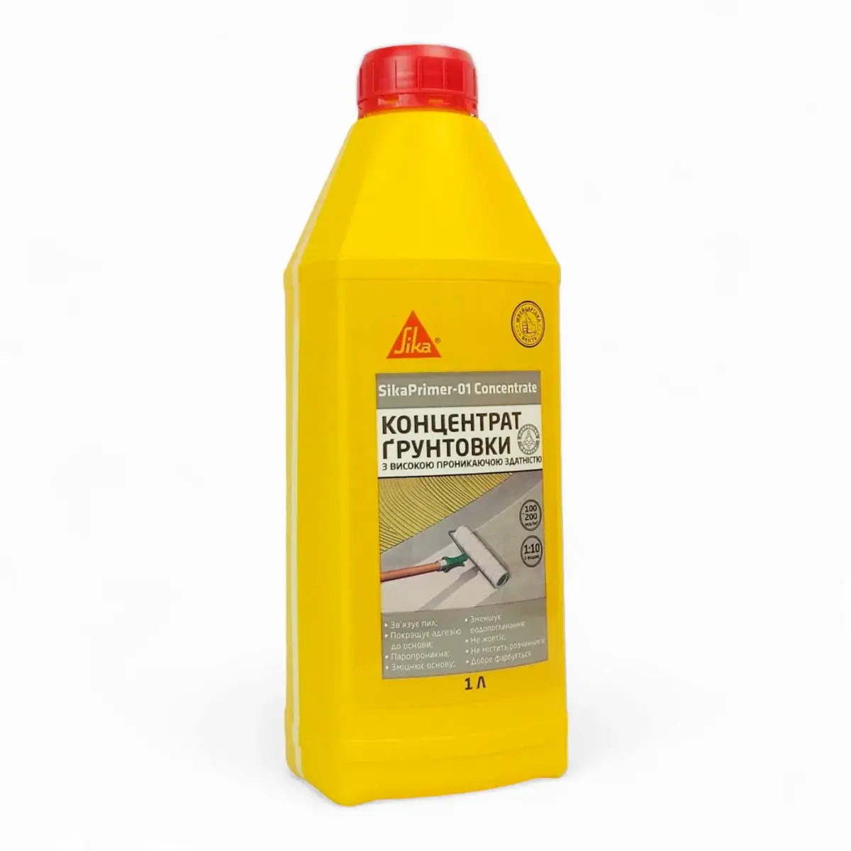 Ґрунтовка універсальна Sika Primer-01 Concentrate Концентрат 1 л (321606546) - 355262