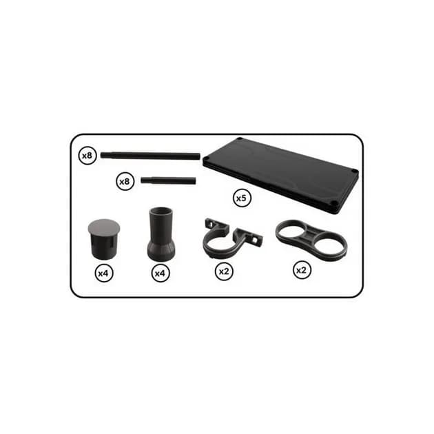Стелаж для майстерні, 740x320x1340, REGULAR Shelving System, REGQRS74325MCZAPG001, QBRICK - 343565442