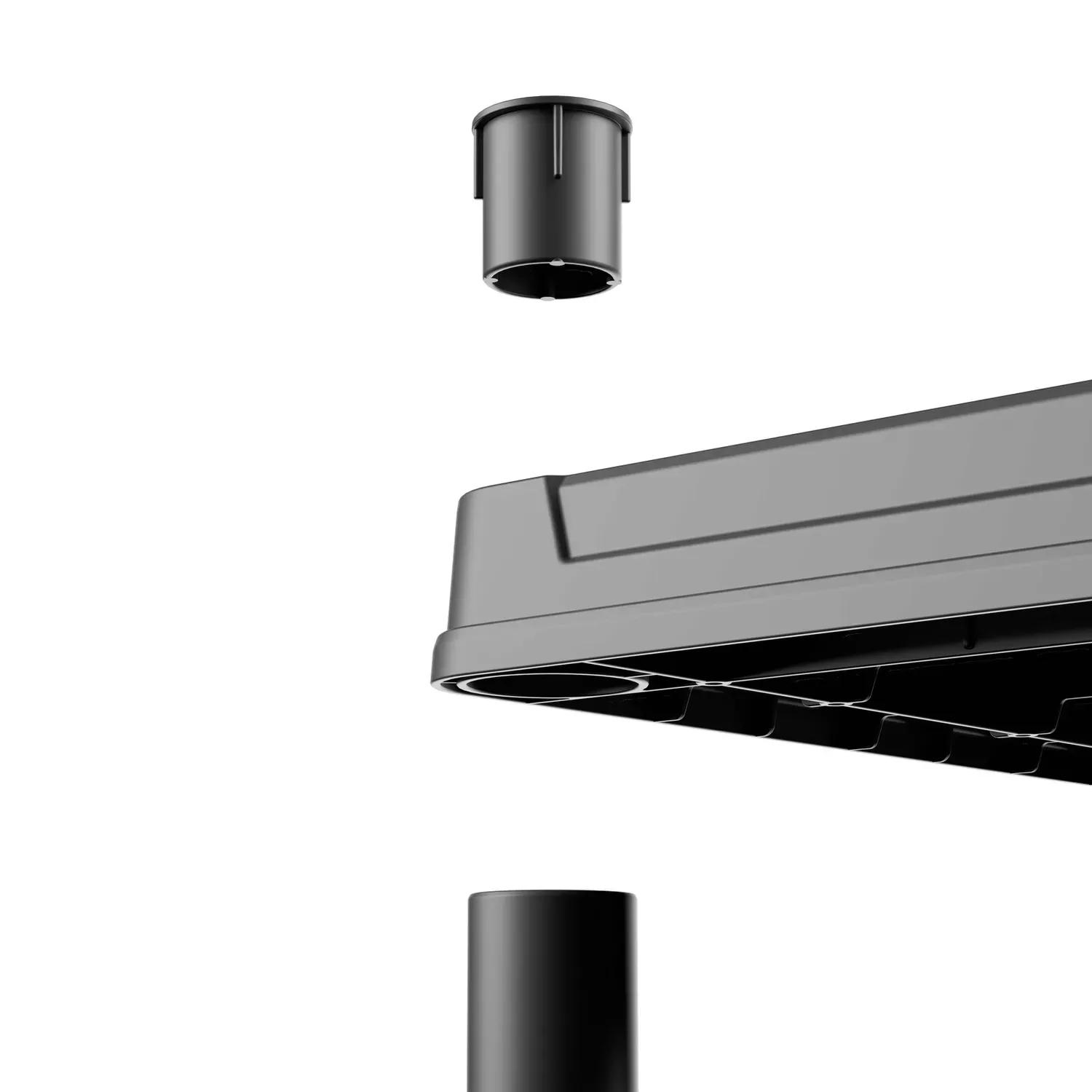 Стеллаж для мастерской, 600x300x1340, REGULAR Shelving System SET2, Z262602PG001, QBRICK - 355288