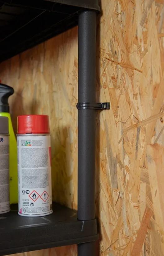 Стеллаж для мастерской, 600x300x1340, REGULAR Shelving System SET2, Z262602PG001, QBRICK - 355293