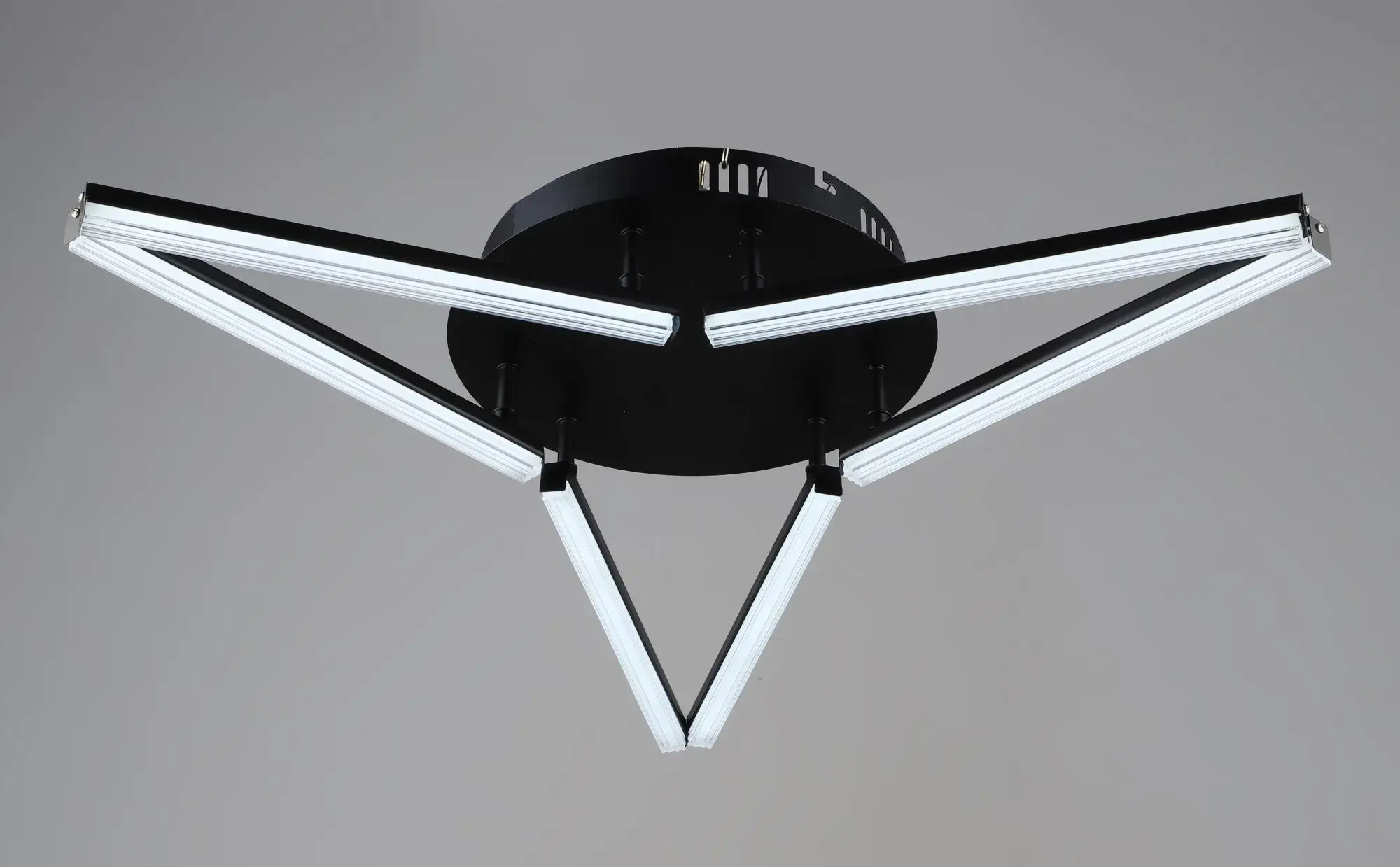 Люстра стельова світлодіодна VALESO YH1324/6 BK, LED 36W, Чорний - 356311