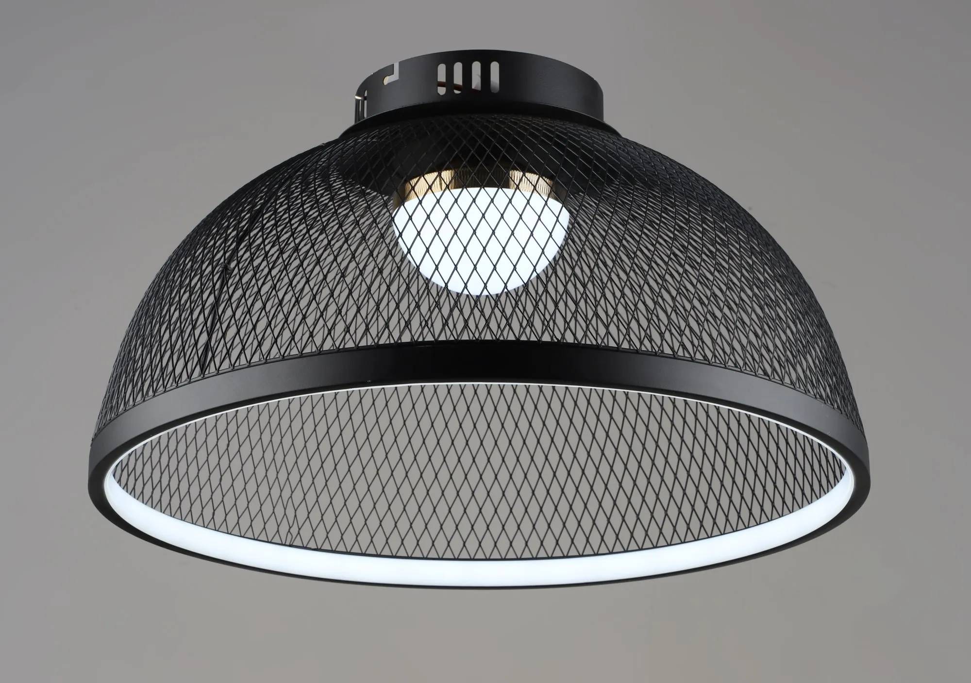 Люстра світлодіодна в стилі лофт VALESO B YH1349/70W BK+GD - 356316