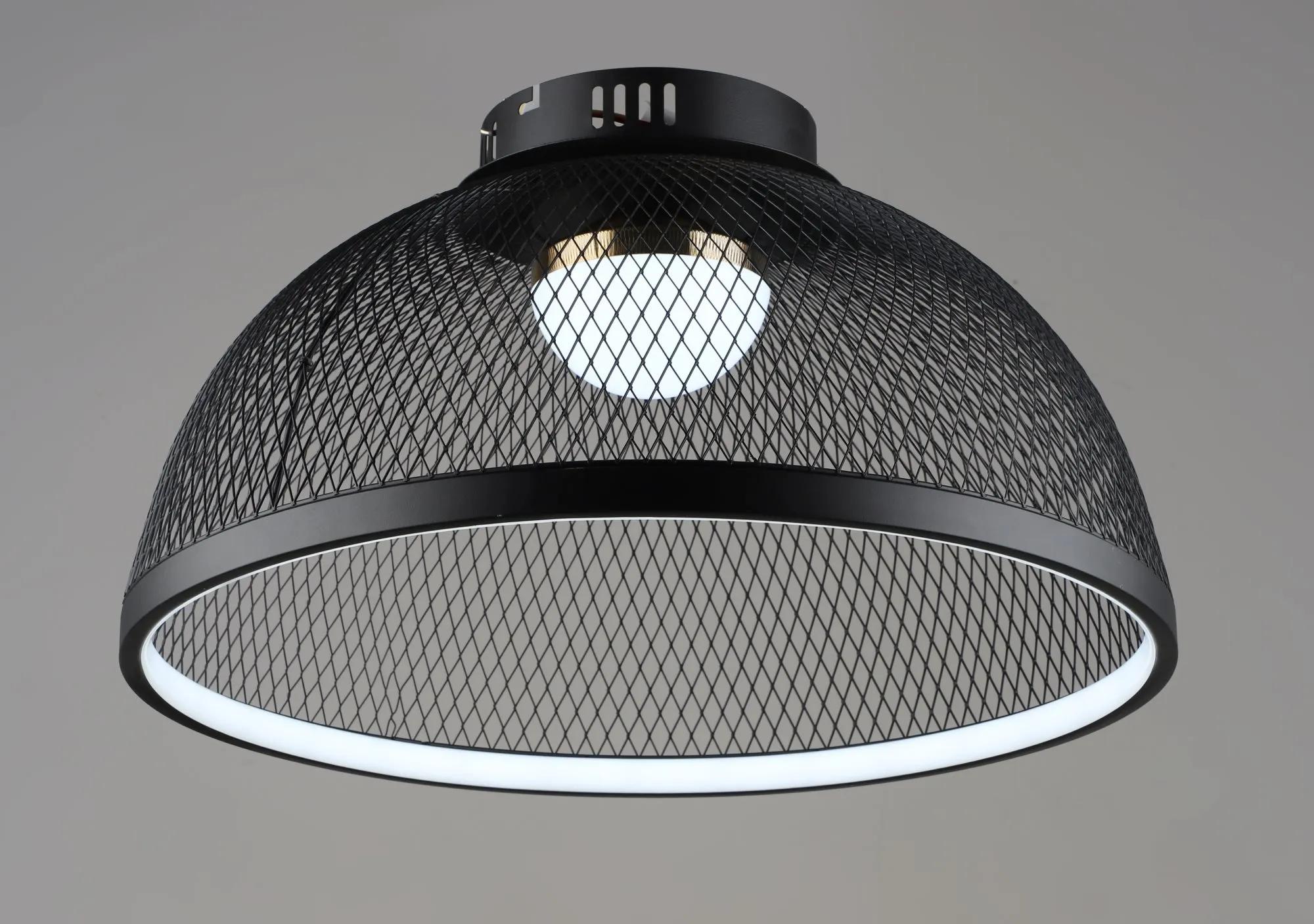 Люстра світлодіодна в стилі лофт VALESO B YH1349/70W BK+GD - 356316