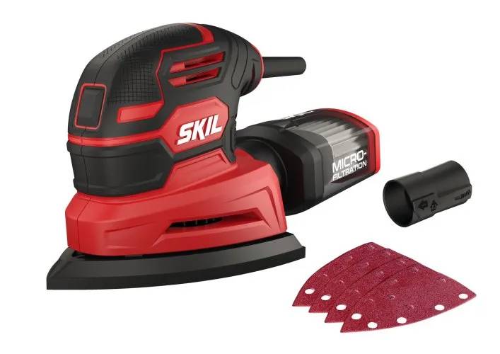 Универсальная сетевая вибрационная шлифмашина 100Вт SKIL 7260 AA 11070700101 (SR1E7260AA) - 357096