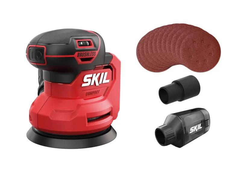 Шлифмашина эксцентриковая бесщеточная аккумуляторная, SKIL 3751 CA 11071000301 (SR1E3751CA) - 357175