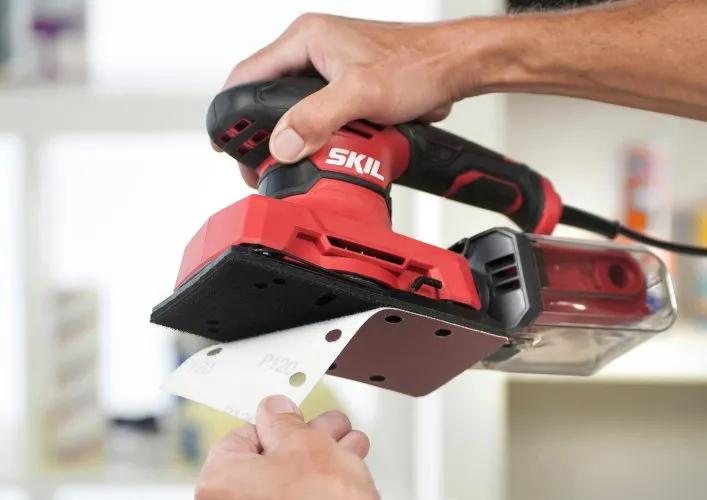Вібраційна мережева шліфувальна машина 280Вт SKIL 7362 AA 11071100101 (SR1E7362AA) - 453136194