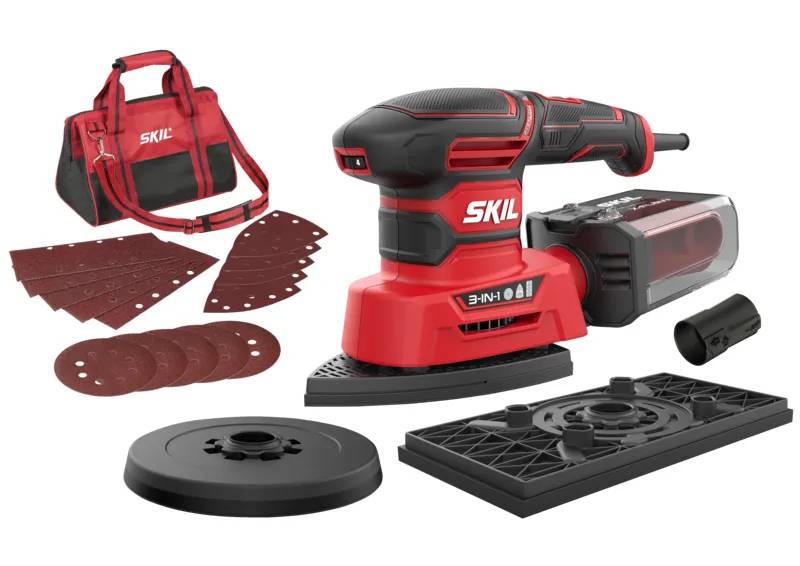 Вибрационная сетевая шлифмашина 250 Вт SKIL 7280 DA 11071100201 (SR1E7280DA) - 357190