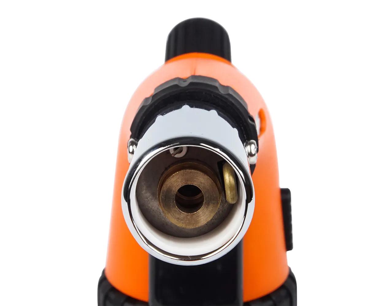 Газовая горелка с пьезоподжигом туристическая (для пайки) Polax 1,3 kW, 1300 °C (32-016) - 145832132