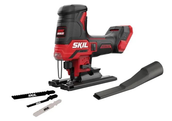 Бесщеточный аккумуляторный лобзик 20В 135мм SKIL 3440 CA Compact 11071400201 (SW1E3440CA) - 357535