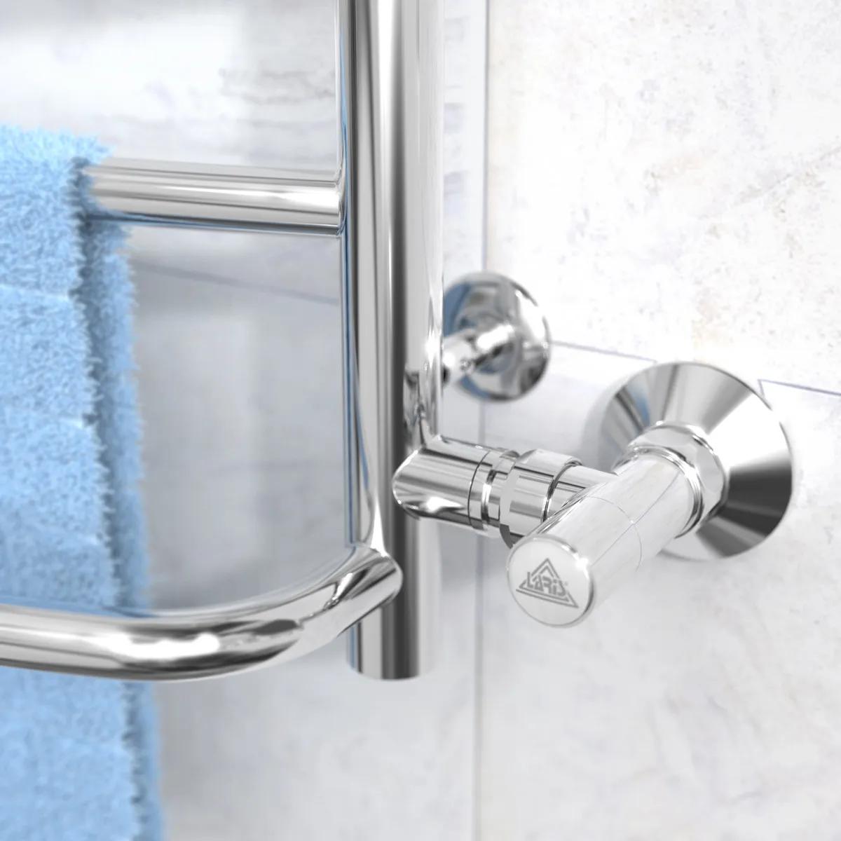 Рушникосушарка водяна Laris Євромікс П6 450 х 600 б/п 1/2" мц 500 - 358527