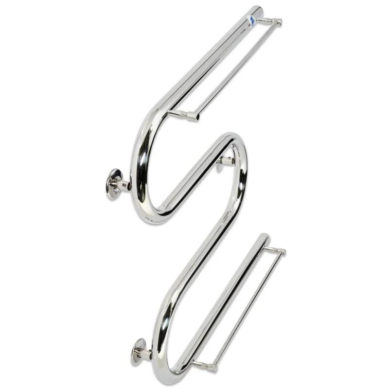 Рушникосушарка водяна Laris Змійовик 25 РС3 500 х 500 з 2-ма поличками 1/2'' - 358587