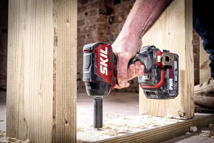 Гайковерт акумуляторний безщітковий ударний, SKIL 3265 CA Compact + енергокомплект 3110 АА 11071900102 (акумулятор 2,5 Ah, зарядний пристрій) промо-комплект - 538653446