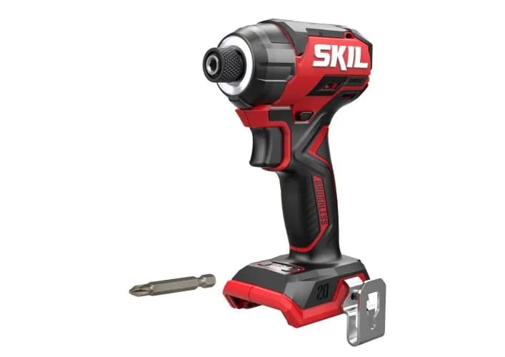 Безщітковий акумуляторний ударний гвинтоверт 20 В, 250 Нм, Hex 1/4' SKIL 3225 CA Compact 11072000201 (SD1E3225CA) - 581582845