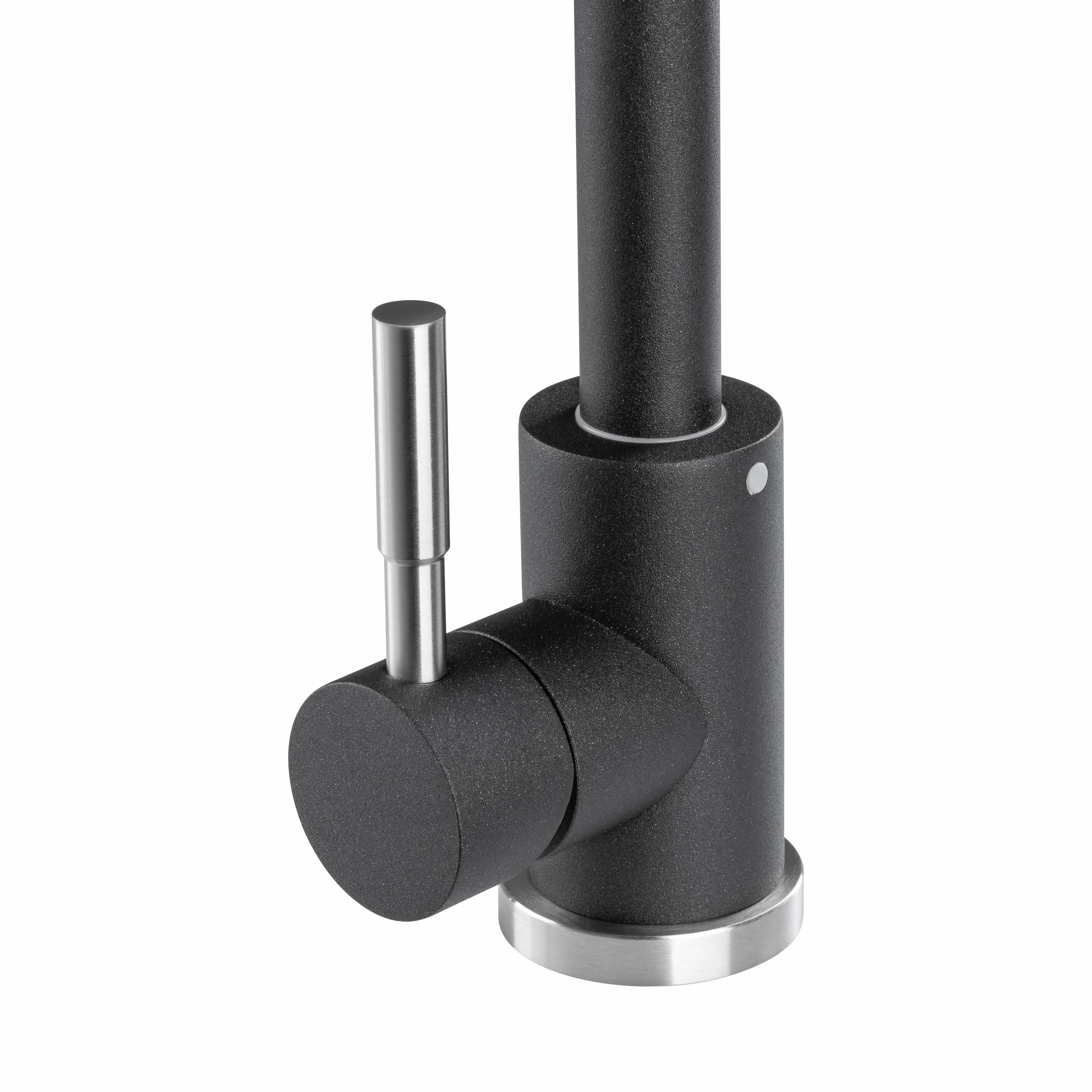 Змішувач GRANADO Oviedo LUX Black shine - 063763213