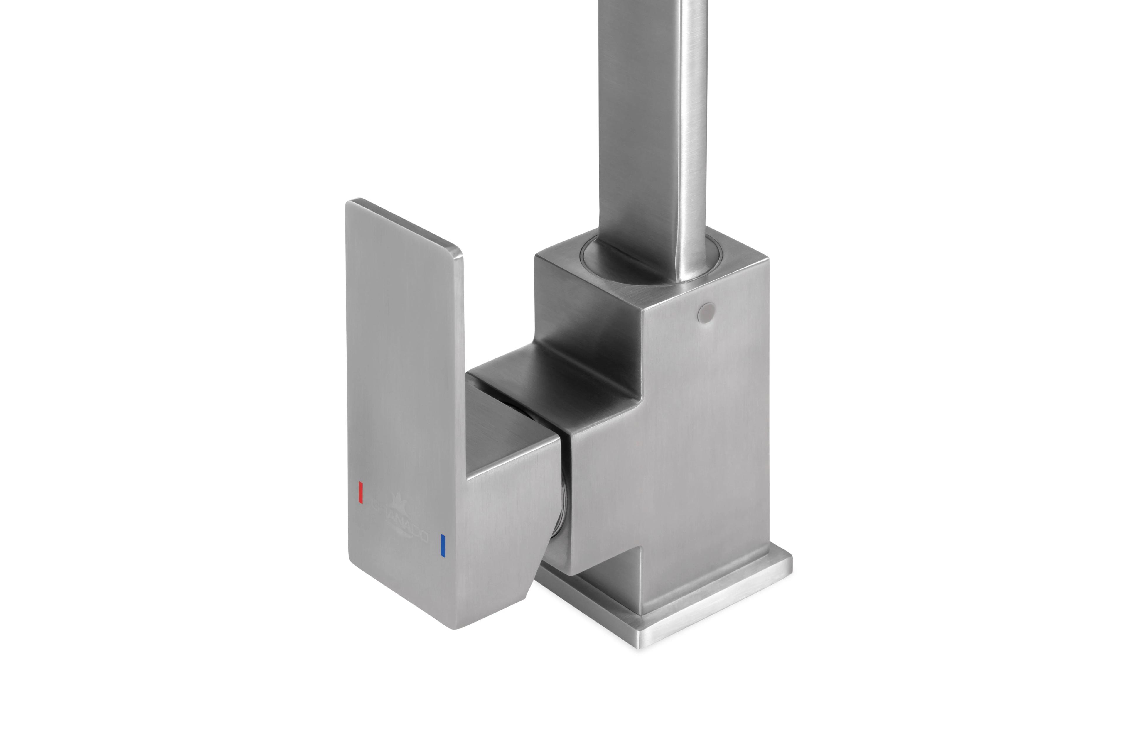 Змішувач GRANADO Tarrasa LUX Inox - 359547