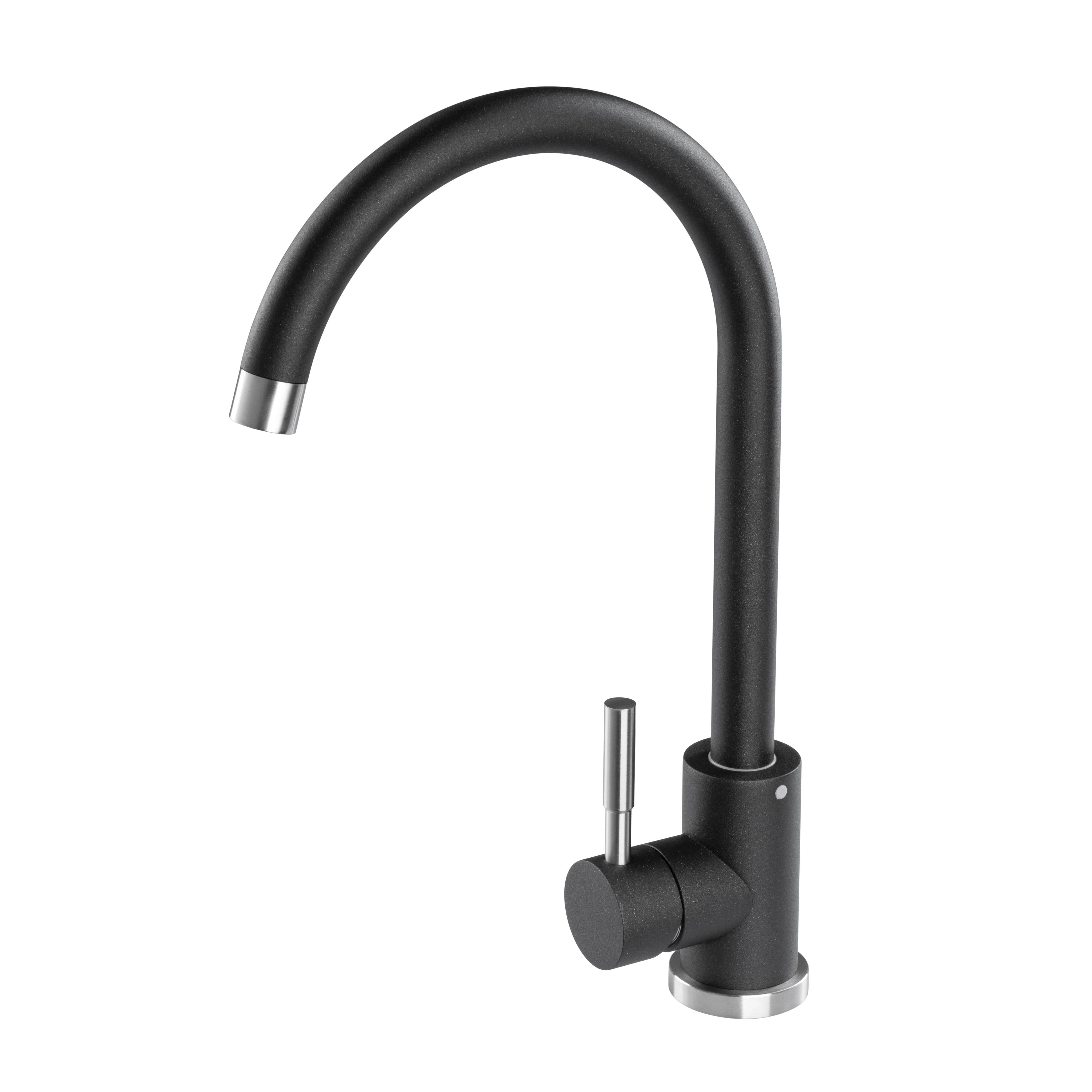 Змішувач GRANADO Elche LUX Black shine - 359620