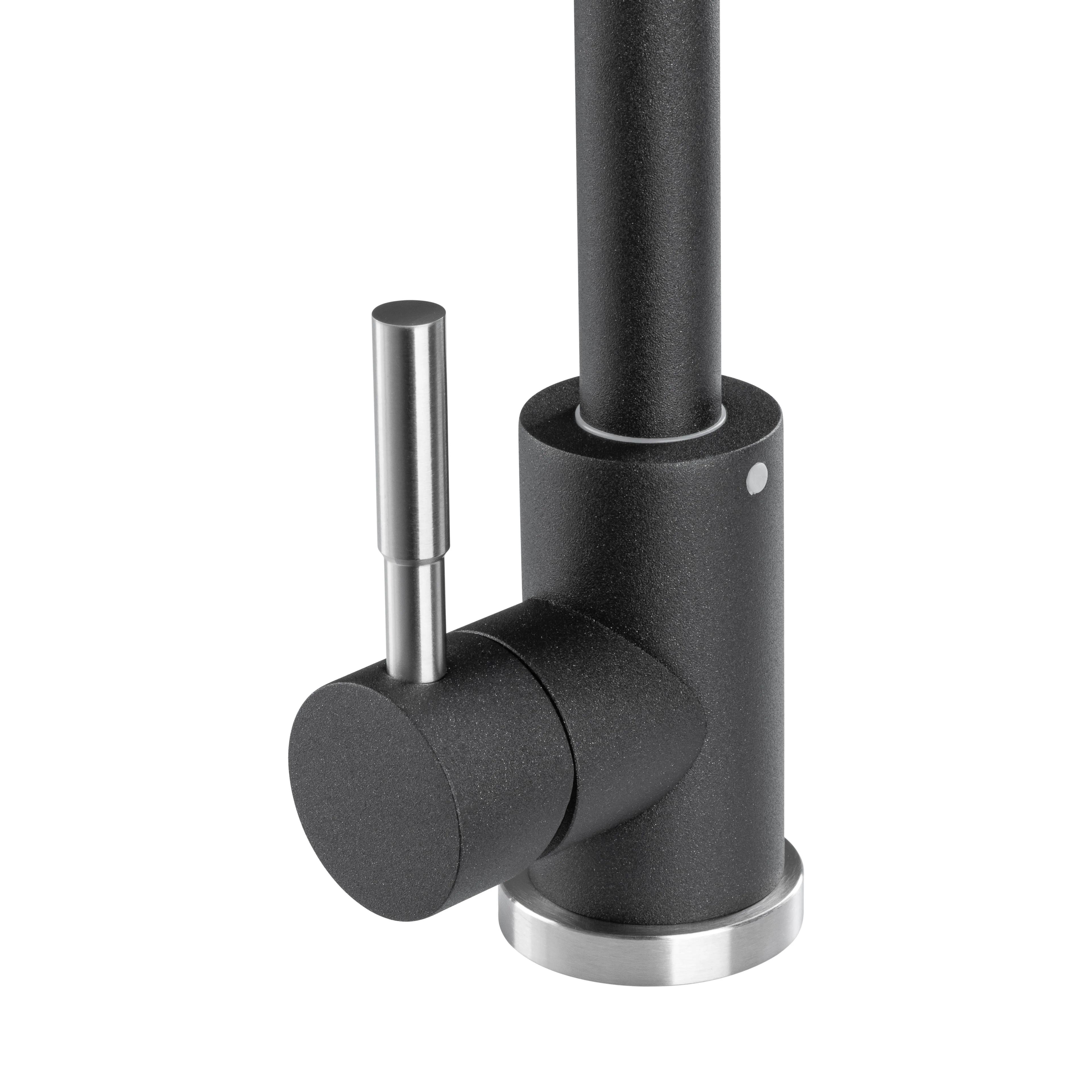 Змішувач GRANADO Elche LUX Black shine - 359622