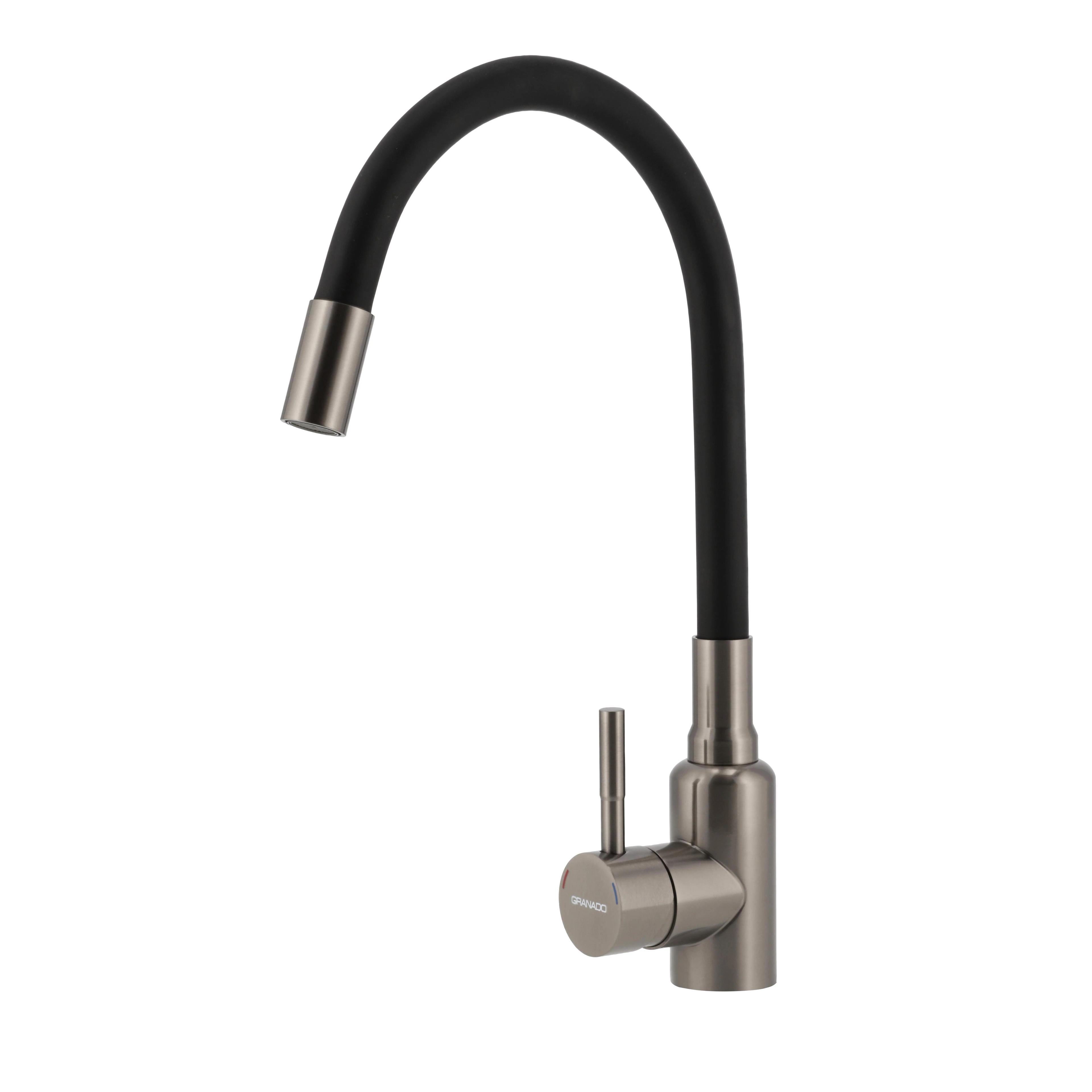 Смеситель GRANADO Burela PVD black (black) - 359630