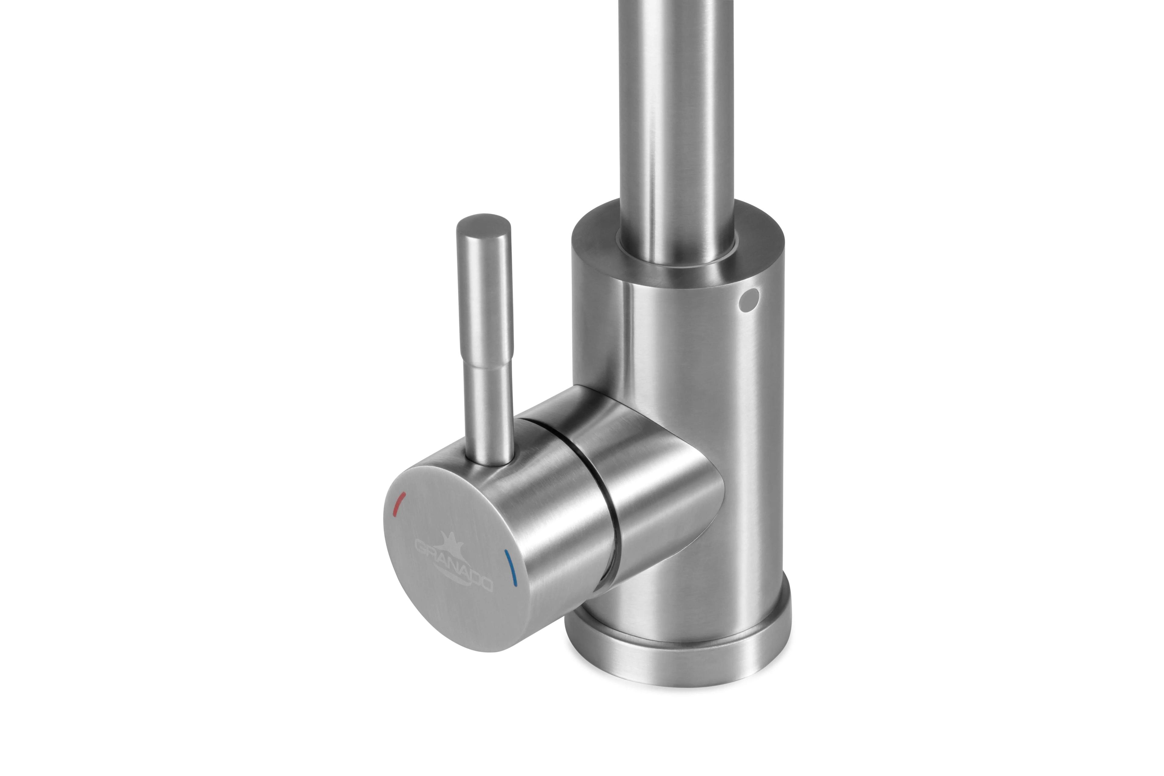 Змішувач GRANADO Oviedo LUX Inox - 359635