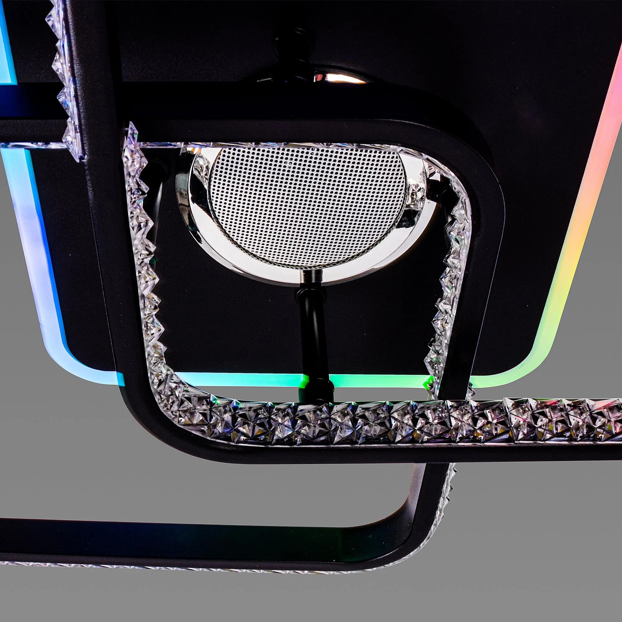 Люстра світлодіодна з музичною колонкою та RGB підсвіткою для спальні та дитячої VALESO YZD1272 - 360114