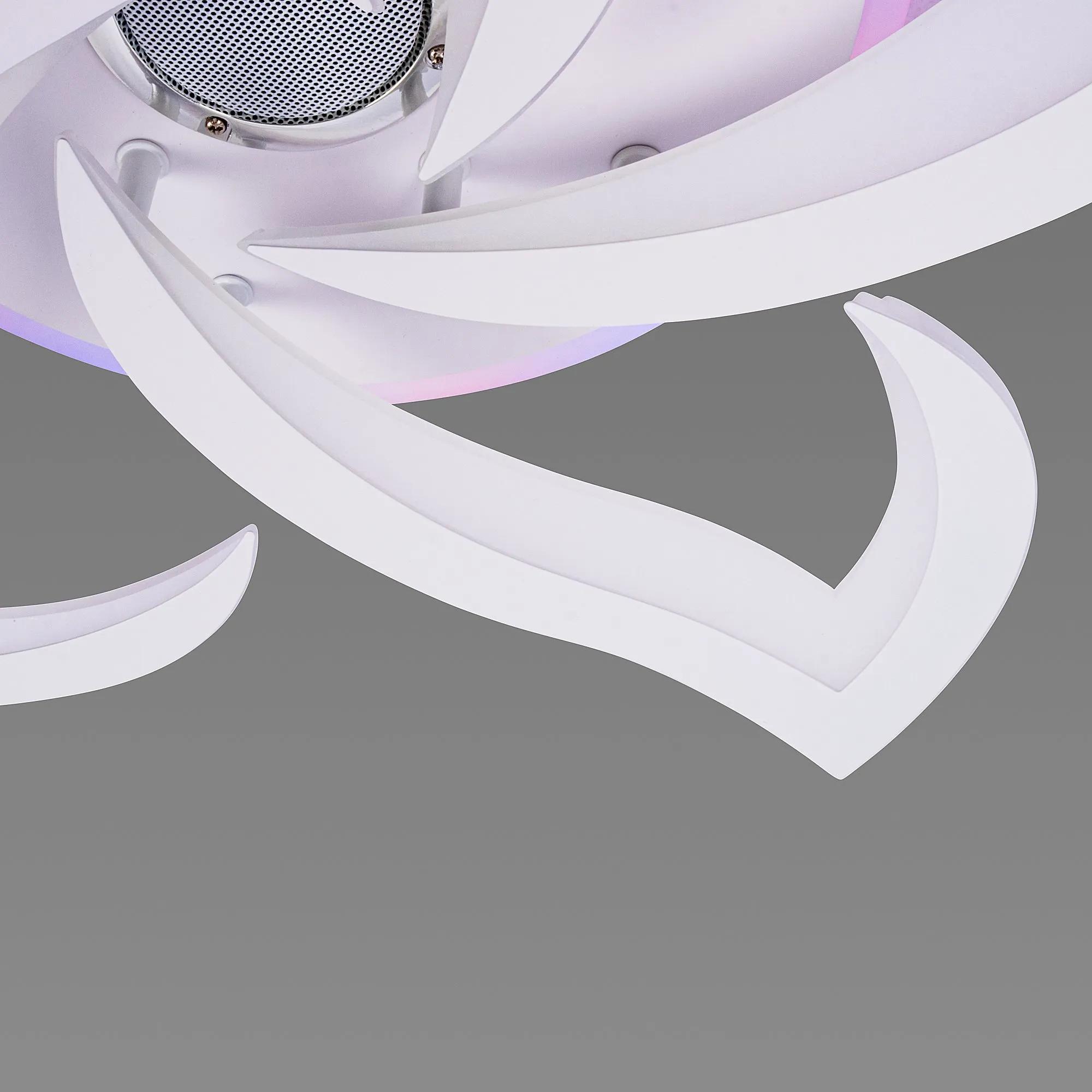 Светодиодная потолочная люстра с музыкальной колонкой и RGB-подсветкой для гостиной и спальни VALESO YZD1273 - 360132