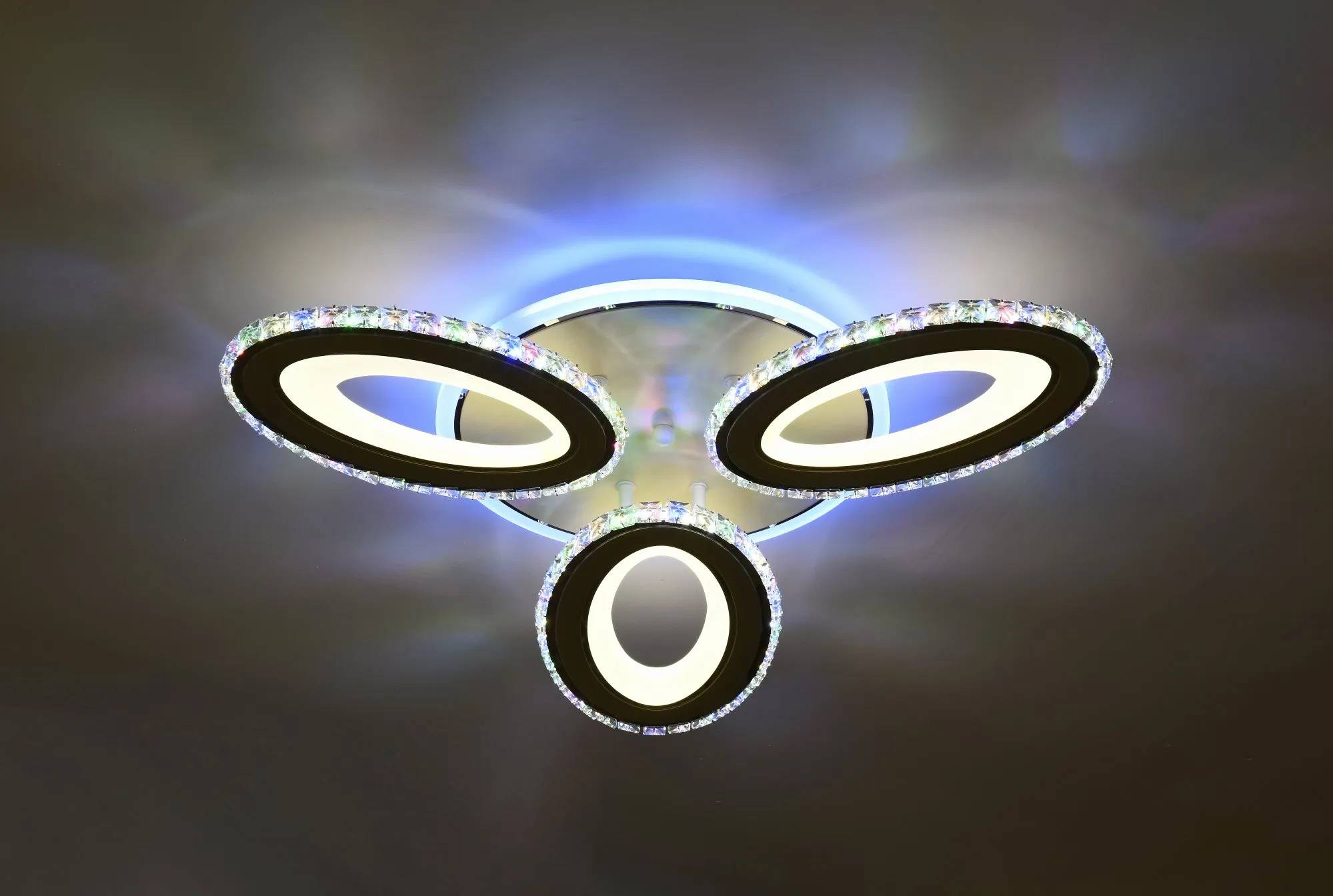 Потолочная люстра VALESO 55660/3, белая + хром, LED - 360165