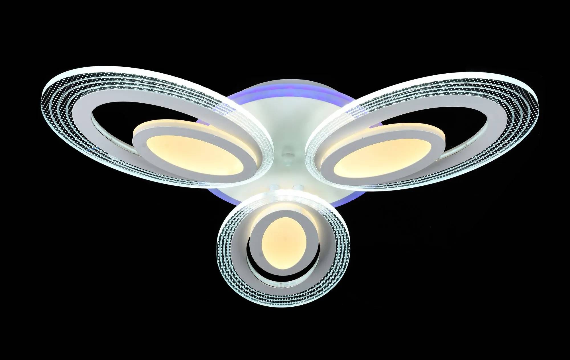 Люстра стельова VALESO 55714/3 біла, LED 78W - 360166