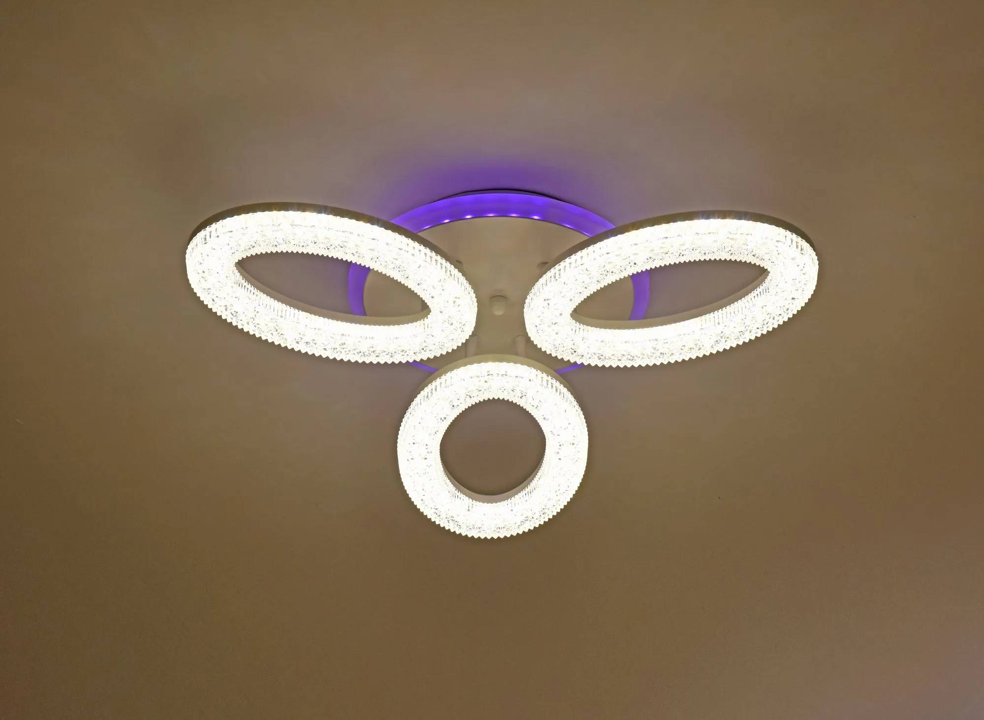 Люстра стельова VALESO 55739/3 біла, LED 72W - 360168