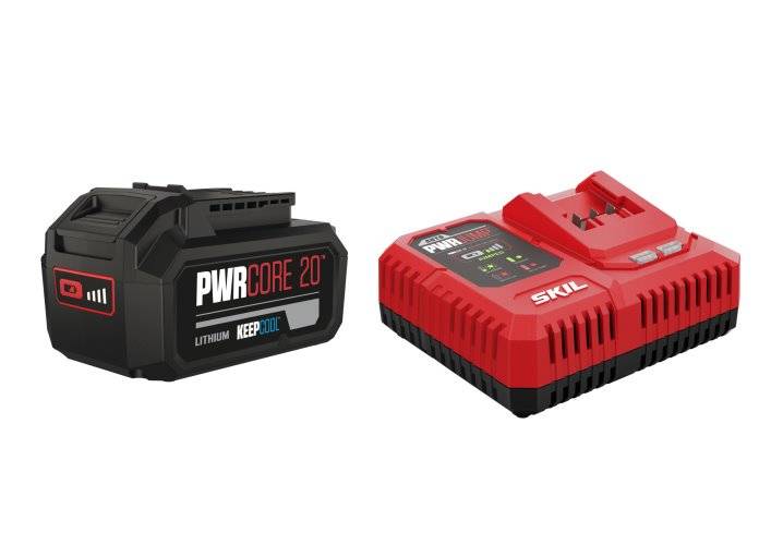 Акумулятор 4,0 Ah із зарядним пристроєм PWRJUMP 6,0 А SKIL BR1E3104AA+CR1E3123AA 4,0 Ah/6,0 А 11072600601 (BC1E3111AA) - 360283