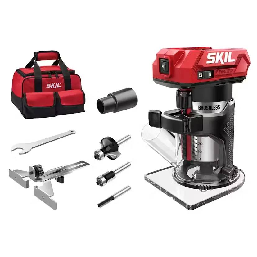 Фрезер для дерева аккумуляторный бесщеточный SKIL 3170 FA Compact 11073800201 (VA1E3170FA) - 360500