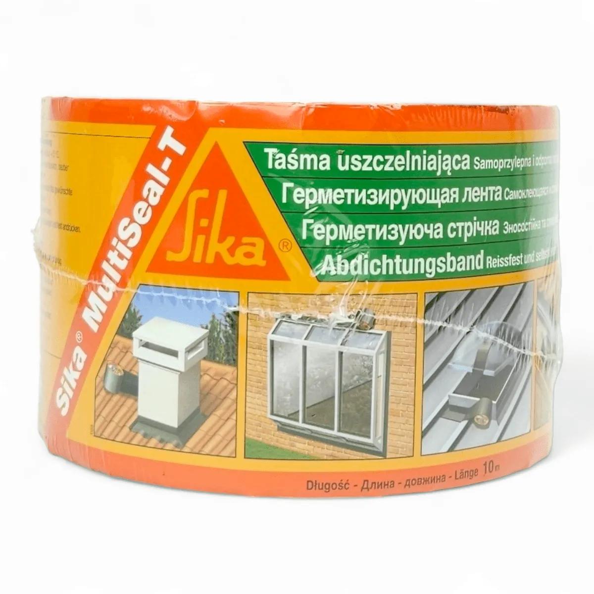 Стрічка бітумна герметизуюча Sika Multi Seal сіра 10м*100мм (732885283) - 364275