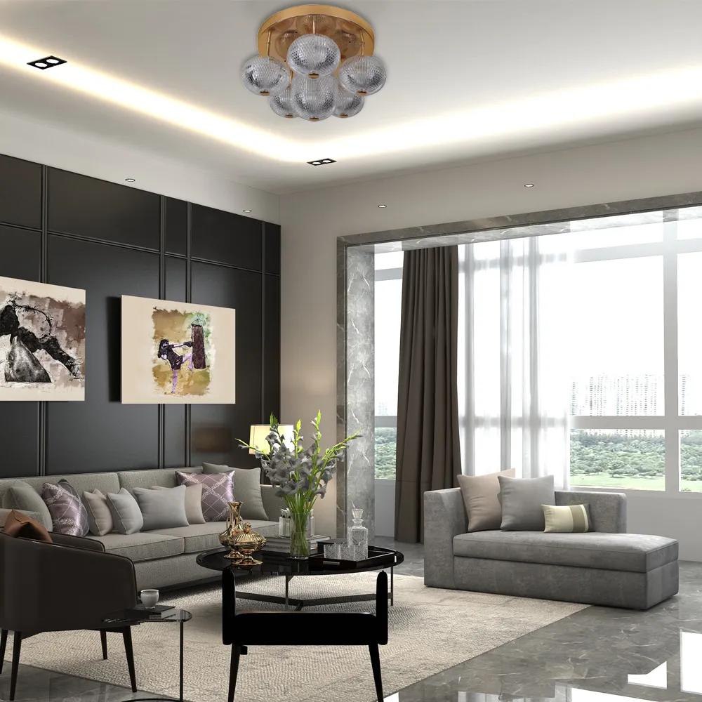 Светодиодная люстра Ardero AL6186-1ARD GATSBY 22Вт 4000K золотой - 364372
