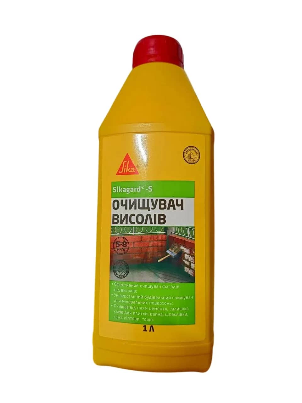 Универсальный строительный очиститель Sikagard - S, канистра, 1 л - 366237