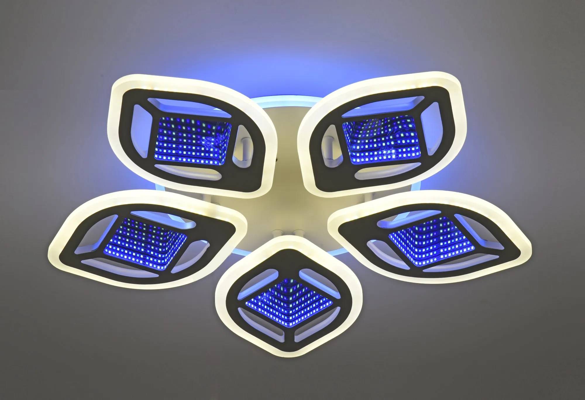 Люстра стельова VALESO 55480/5 біла, LED - 366298