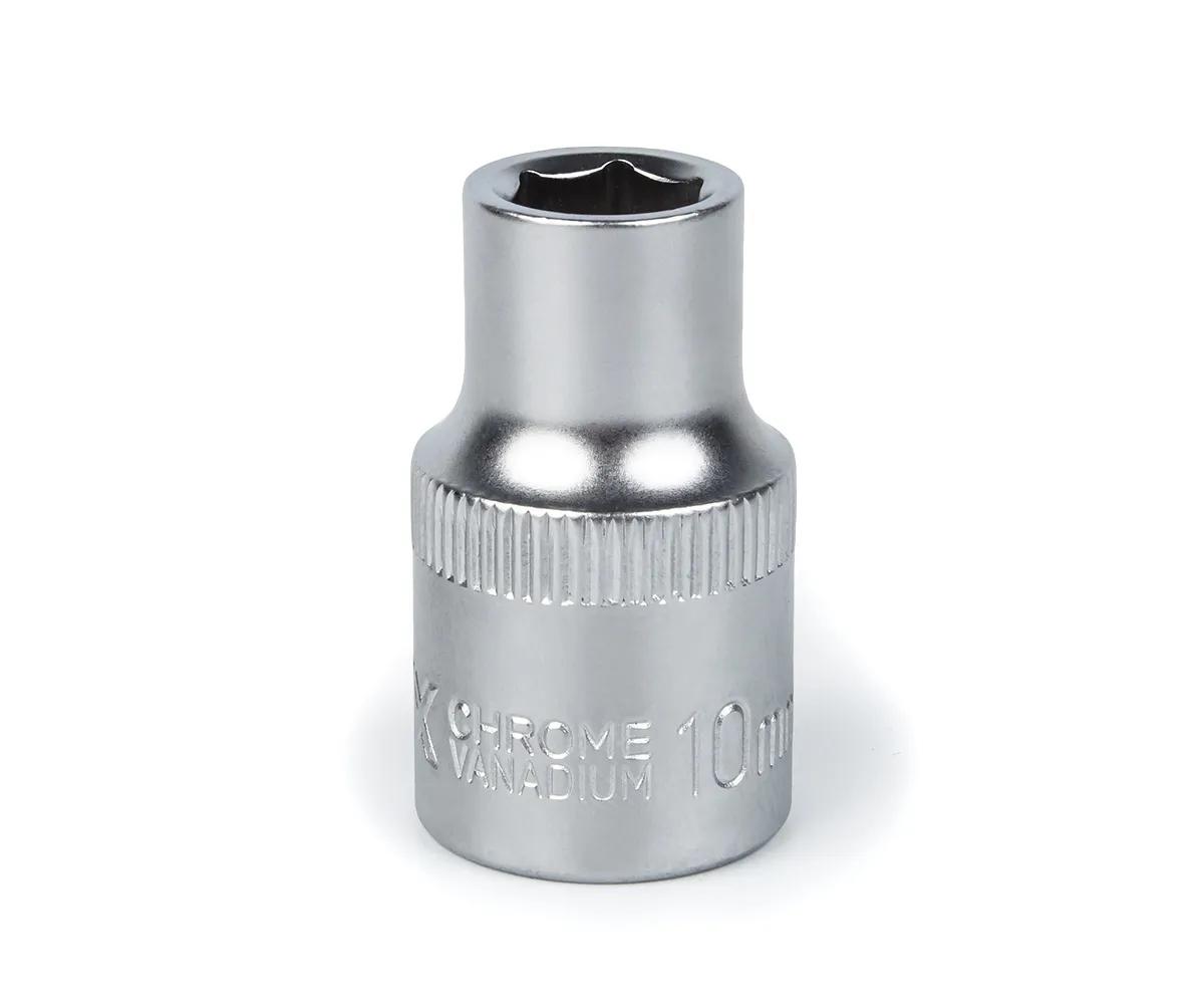 Головка торцева автомобільна шестигранна 10 мм, 1/2",Polax - 366420