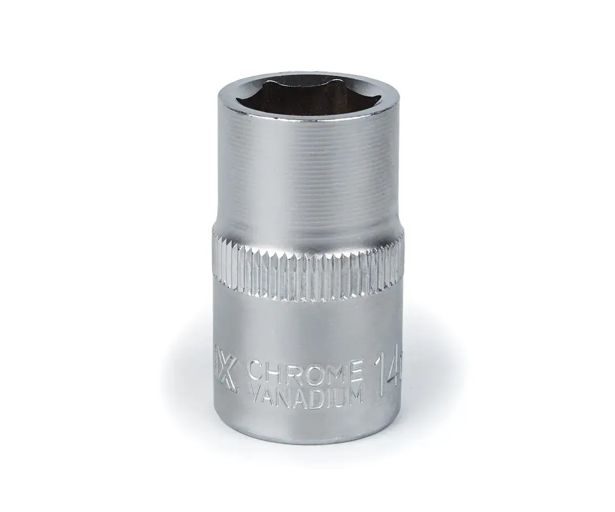 Головка торцева автомобільна шестигранна 14 мм, 1/2", Polax - 366426