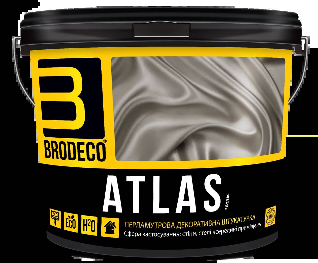 Перламутрова штукатурка “Atlas” TM Brodeco 10 кг - 372228