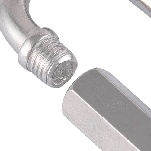 Карабин винтовой с муфтой, нержавеющая сталь A4, 14 уп 1 шт snapt - 034158892