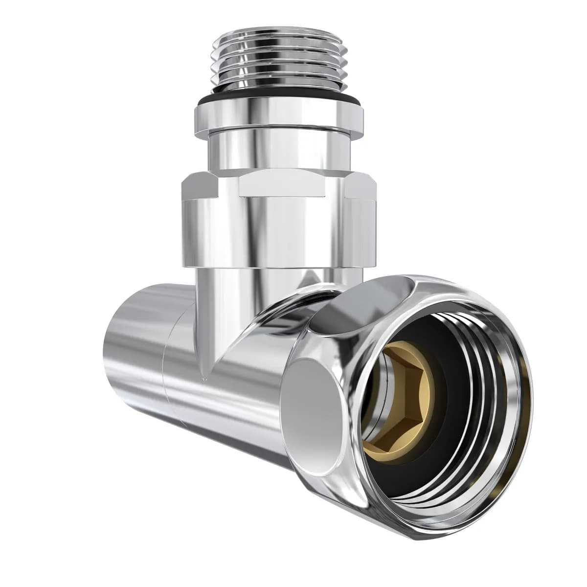 Кран кутовий Laris 1/2" - 3/4" Звичайний Класік (LX-4701) - 686976718