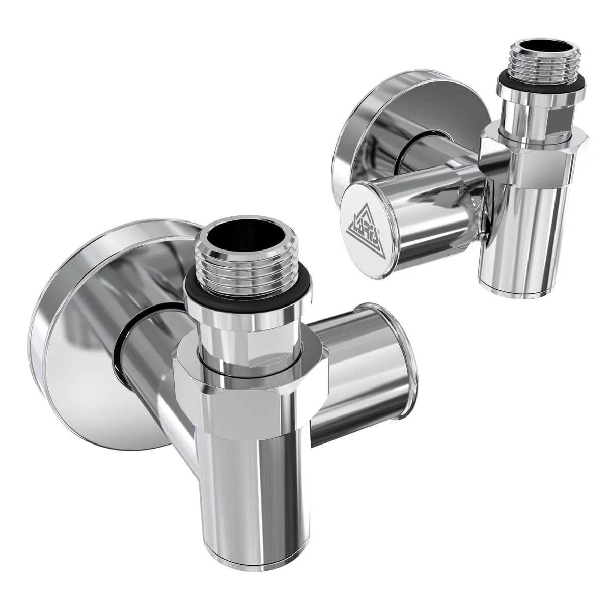Кран кутовий Laris під ТЕН 1/2" - 1/2" (LX-2044) - 054437786