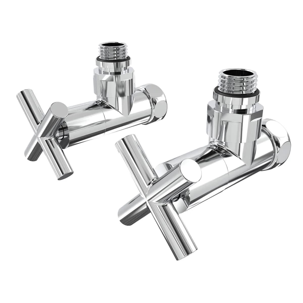 Кран кутовий Laris 1/2" - 3/4" Еліт (ZZ-4704) - 112394565