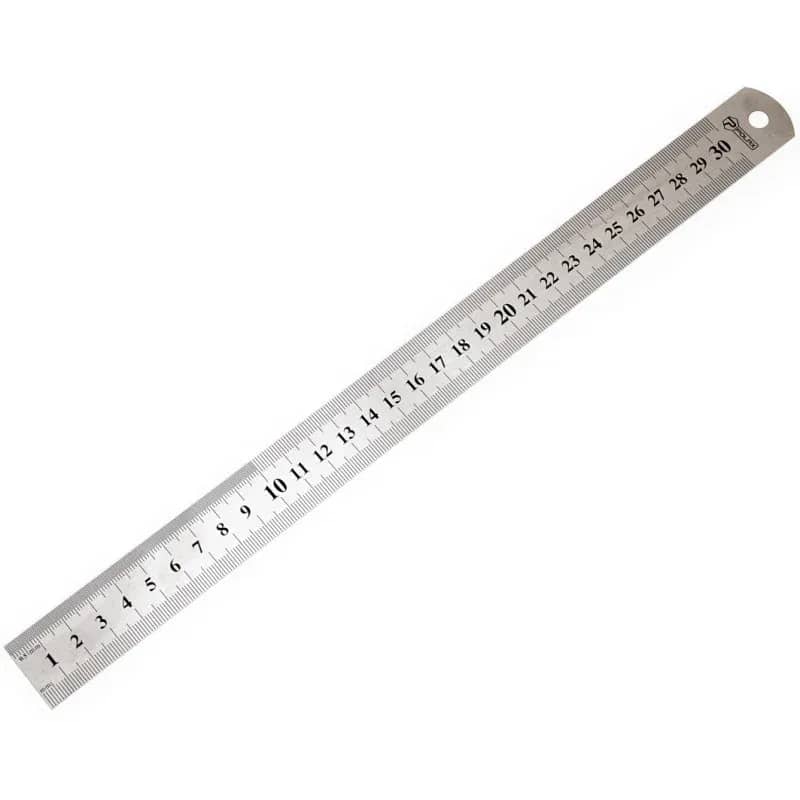 Линейка металлическая Polax 30 см (38-010) - 378236